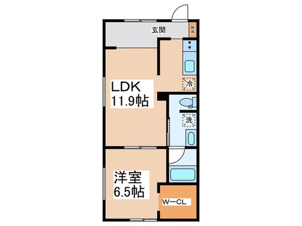 le jardinの物件間取画像